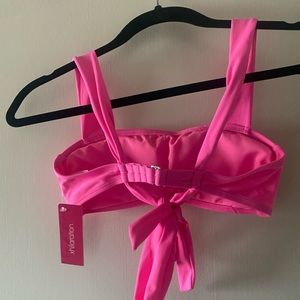 Hot Pink Target Bikini Top